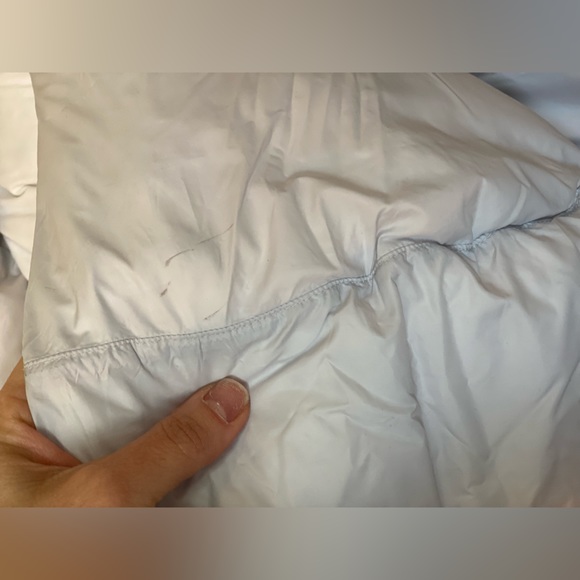 Nike x Sacai Mens down parka puffer jacket white gray Large - Picture 10 of 16